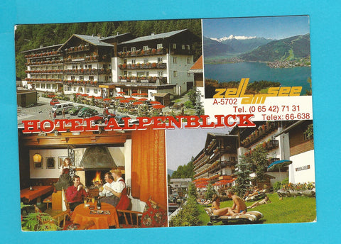 AK Zell am See. Hotel Alpenblick. Familie Segl.