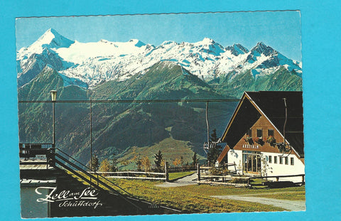 AK Zell am See. Schüttdorf. Sessellift zur Areitalm.