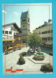 AK Zell am See. Stadtplatz mit Stadtpfarrkirche.