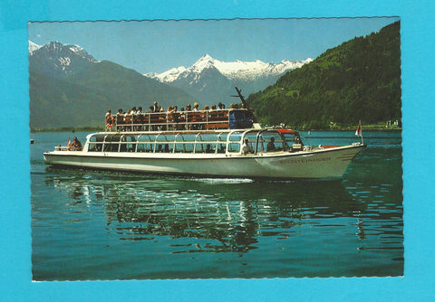 AK "Kitzsteinhorn" Rundfahrtboot am Zeller See.