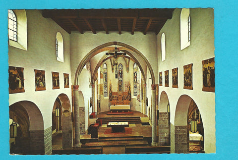 AK Pfarrkirche Zell am See. Blick ins Presbyterium.