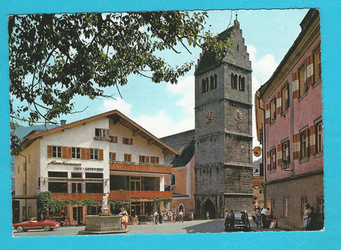 AK Zell am See. Hauptplatz mit Pfarrkirche.