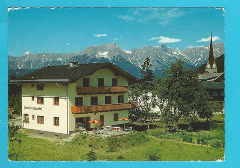 AK Maishofen. Pension Alpenhof. Bes. Barbara Faistauer.