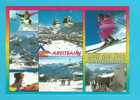 AK Zell am See. Schüttdorf. Areitbahn.
