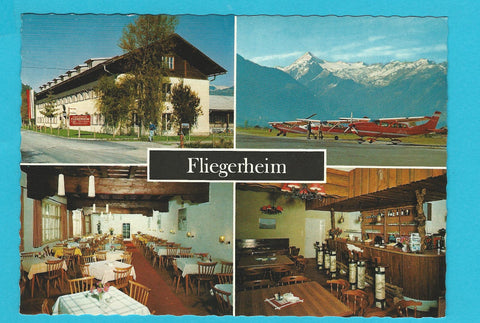 AK Zell am See. Gasthof Restaurant Fliegerheim Zell am See. Fam. Trenker.