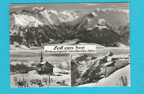 AK Zell am See. Wintersportgebiet Schmittenhöhe.