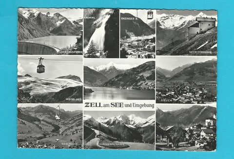 AK Zell am See und Umgebung.