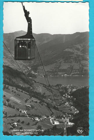 AK Seilbahn zur Schmittenhöhe, Zell am See.