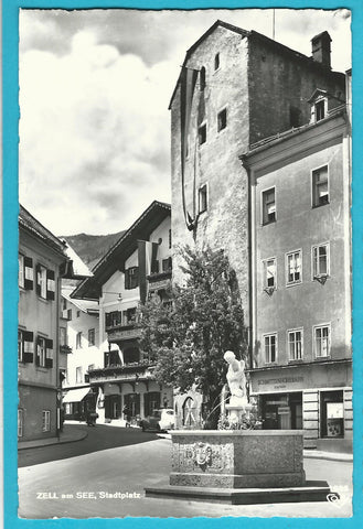 AK Zell am See. Stadtplatz.