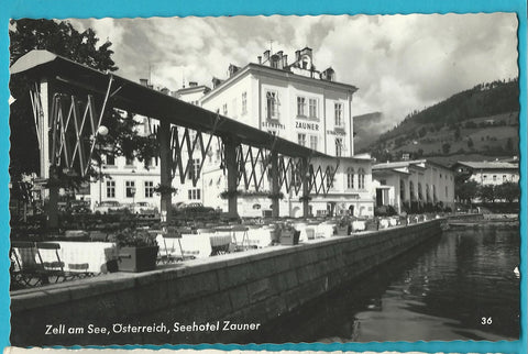 AK Zell am See. Seehotel Zauner.