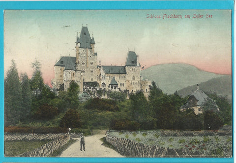 AK Schloss Fischhorn am Zeller See. (1900)
