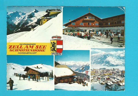 AK Skiparadies Zell am See Schmittenhöhe. Nordabfahrt.