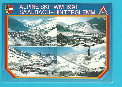 AK Alpine Ski-WM 1991. Saalbach-Hinterglemm.