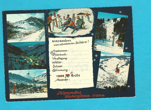 AK Skiparadies Hinterglemm. Kurzbericht vom schreibfaulen Skifahrer.