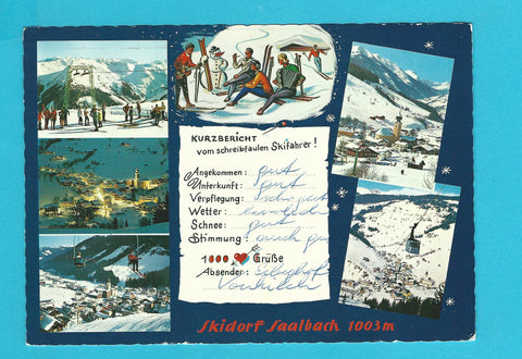 AK Skidorf Saalbach. Kurzbericht vom schreibfaulen Skifahrer.