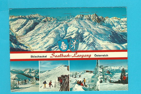 AK Skischaukel Saalbach-Leogang.
