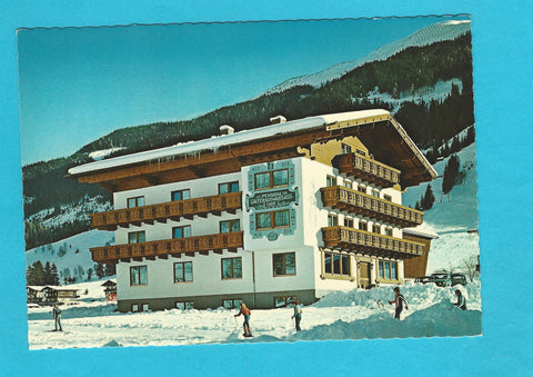 AK Hinterglemm 40. Hotel-Pension Unterschwarzachhof. Bes. Fam. Hasenauer.