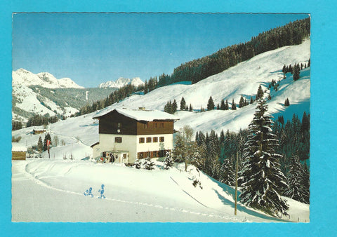 AK Hinterglemm-Saalbach. Fritz-Hintermayr-Hütte. Pächter: Fam. Sprattler.