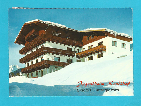 AK Hinterglemm, Haus Nr. 13. Jugendheim Kendlhof. Bes. Josef Hasenauer.