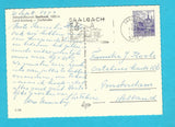 AK Saalbach. Dorfstraße.