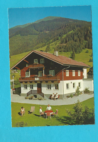 AK Hinterglemm Haus Nr. 145. Pension Penhab. Bes. Hermine Hasenauer.
