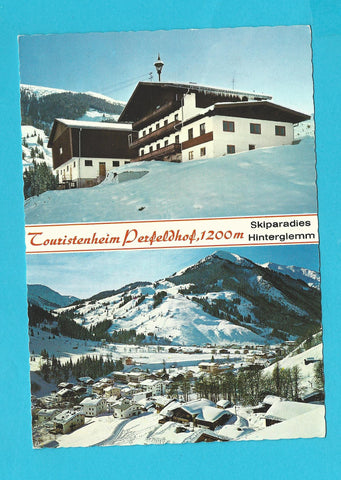 AK Saalbach-Hinterglemm. Touristenheim Perfeldhof. Bes. Anton Gensbichler.