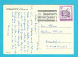 AK Saalbach Nr. 46. Pension Hinterronach.
