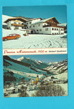 AK Saalbach Nr. 46. Pension Hinterronach.