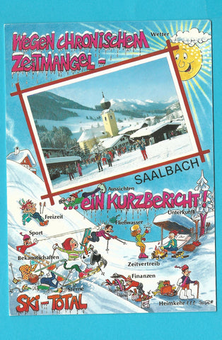 AK Saalbach. Wegen chronischem Zeitmangel ein Kurzbericht.