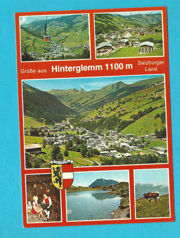 AK Grüße aus Hinterglemm.
