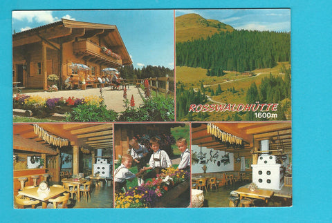 AK Rosswaldhütte. Hinterglemm 117. Familie Hasenauer.
