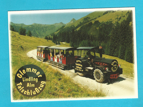AK Glemmer Talschlußzug zur Lindlingalm. Familie Hasenauer. Hinterglemm.
