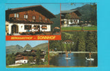 AK Hinterglemm. Berggasthof Sonnhof Familie Weber. Hotel Carolinenhof.