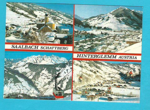 AK Saalbach Schattberg. Hinterglemm.