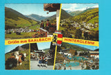 AK Grüße aus Saalbach Hinterglemm.