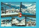 AK Grüße aus dem Skiparadies Saalbach-Hinterglemm.