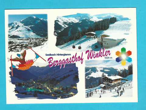 AK Hinterglemm 179. Berggasthof Winkler. Bes. Hannes Winkler.