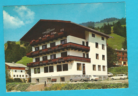 AK Hinterglemm-Saalbach. Hotel Pinzgauerhof. Bes. Johann Kröll.