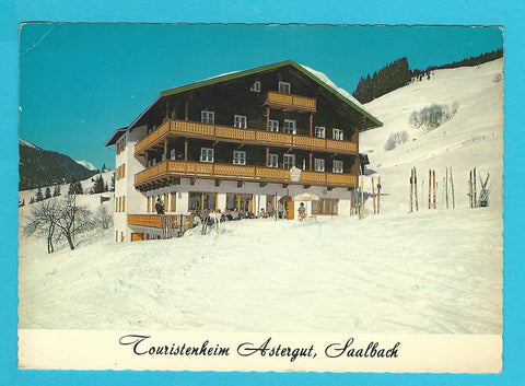 AK Saalbach. Touristenheim Astergut.