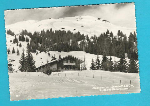 AK Saalbach-Hinterglemm. Alpenpension Sonnhof.