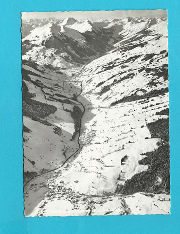 AK Saalbach mit Glemmtal.