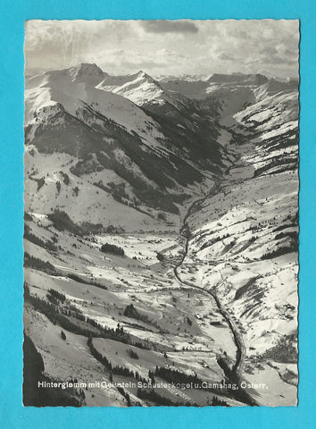 AK Hinterglemm mit Geisstein Schusterkogel u. Gamshag.