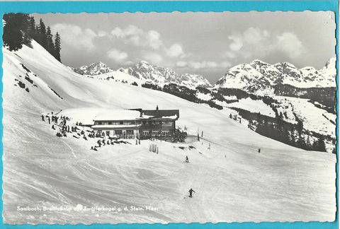 AK Saalbach. Breitfußalm am Zwölferkogel.