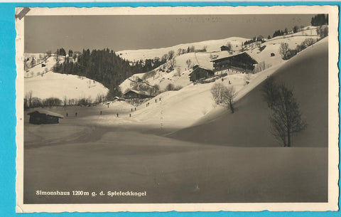 AK Simonshaus g. d. Spieleckkogel. (1939)