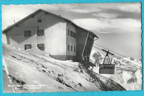 AK Schattberg - Bergstation. Saalbach.