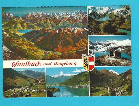 AK Saalbach und Umgebung.
