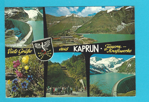 AK Viele Grüße aus Kaprun Tauernkraftwerke.