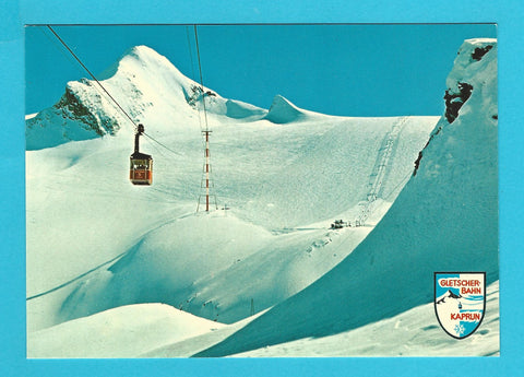 AK Gletscherbahnen Kaprun. Schmiedinger Gletscher gegen Kitzsteinhorn.