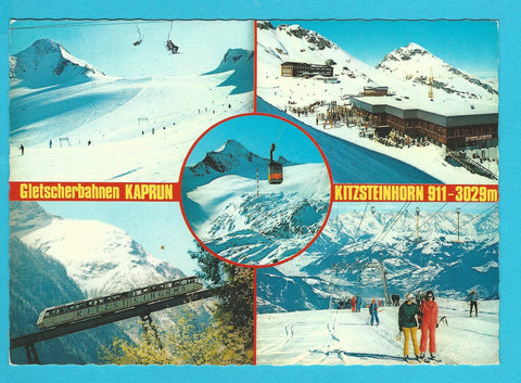 AK Gletscherbahnen Kaprun-Kitzsteinhorn.