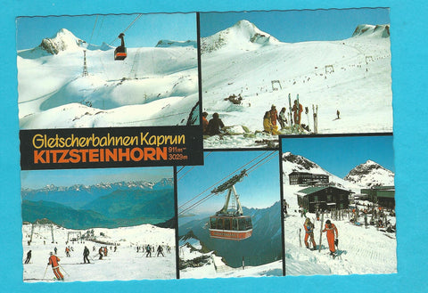 AK Gletscherbahnen Kaprun. Kitzsteinhorn.